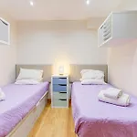 With 2 Bedrooms, 2m To The